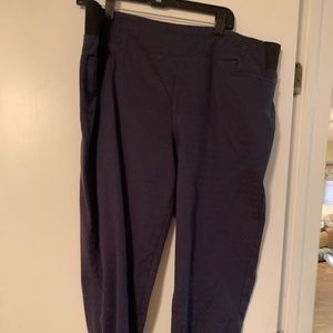 Investments, Navy Ankle Length Pants, Size 18 R